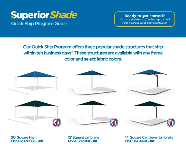 Quick Ship Shade